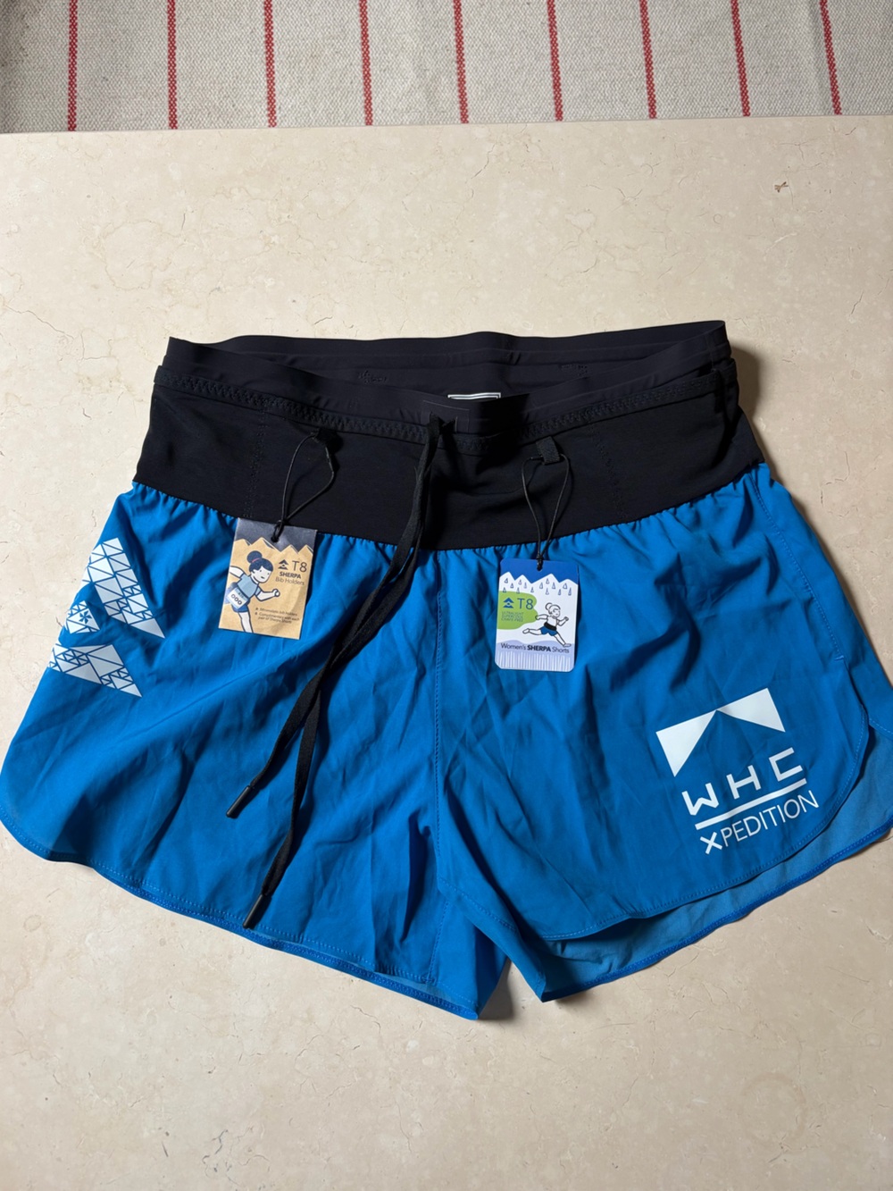 Blue T8 Sherpa Shorts - Women’s L - NWT